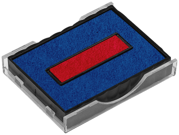 Cassette d'encrage 6/4750, 2 couleurs | Trodat Printy 4750: 2419