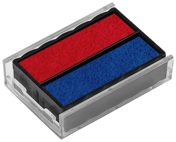 Cassette d'encrage 6/4850, 2 couleurs | Trodat Printy 4850: 2420
