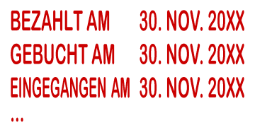 Trodat Printy 4820: Empreinte 435